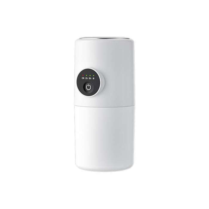 Desktop Dual Port Humidifier Portable Mini Air Purifier With Nightlight, Color: White