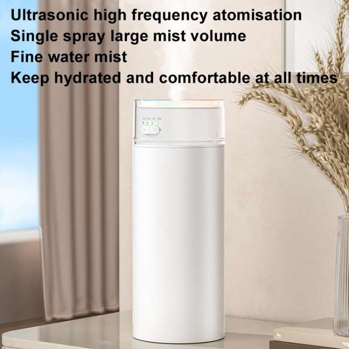 Dazzling Cup Humidifier Large Mist Volume Timing Ambient Light Car Household Large Capacity Humid...