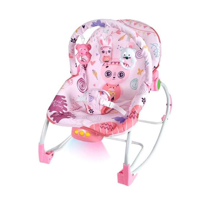 Multifunctional Music and Light Baby Recliner Baby Cartoon Rocking Chair Toy, Spec: 119-23B