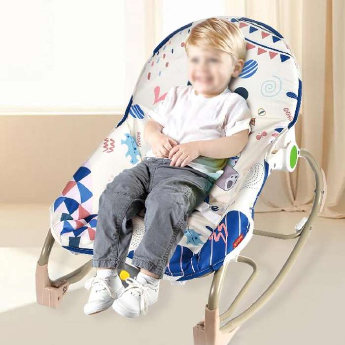 Multifunctional Music and Light Baby Recliner Baby Cartoon Rocking Chair Toy, Spec: 119-23B