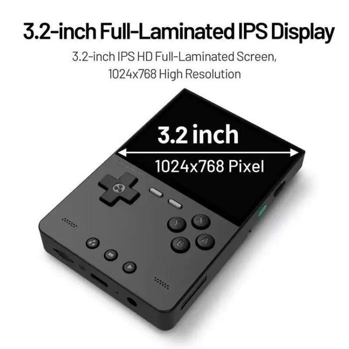 TRIMUI BRICK Open Source Pocket Console Portable Wireless Bluetooth HD Retro Arcade, Size: 128G(B...