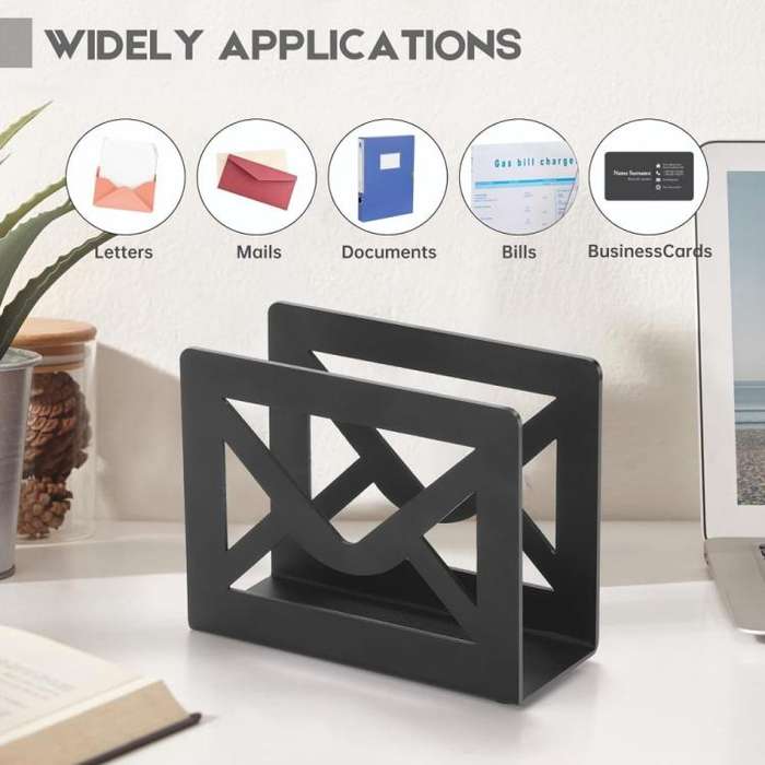 Home Office Metal Mail Envelope Desktop Organizer(YH007-1)