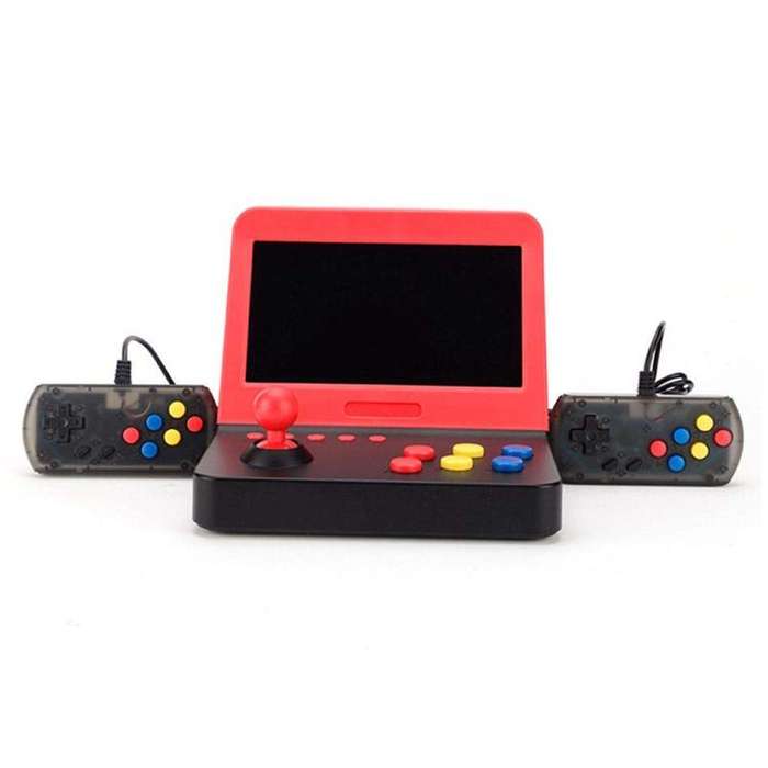 AMPOWN RETRO 7 inch Large Screen Handheld Console Rocker Game Player Open Source Retro Arcade, Wi...