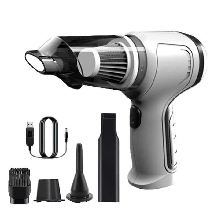 Car Small Wireless Handheld Vacuum Cleaner(Standard Gray)