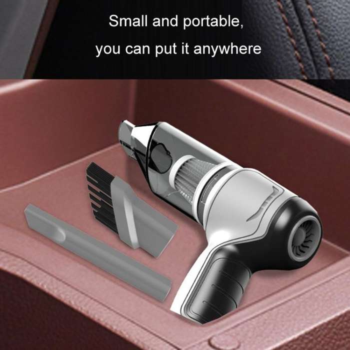 Car Small Wireless Handheld Vacuum Cleaner(Standard Gray)