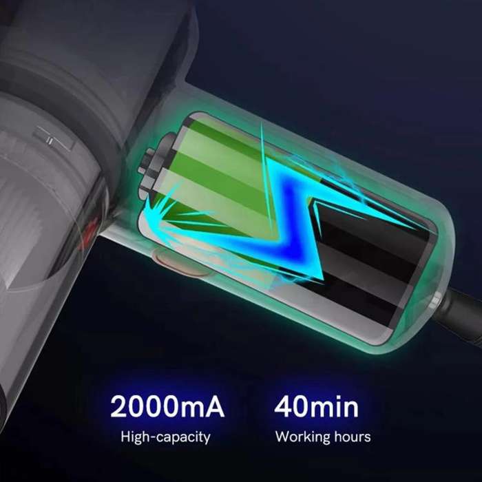 Car Small Wireless Handheld Vacuum Cleaner(Standard Gray)