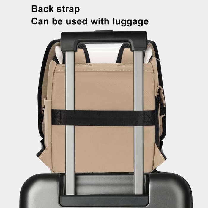 Cwatcun D171 Small Large Capacity DSLR Camera Storage Bag Casual Double Shoulder Load Reducing Br...