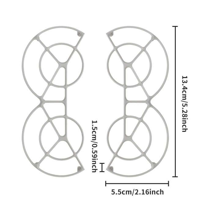 For DJI Neo CQT Blade Protector Propeller Integrated Shock Absorbing Bumper Ring