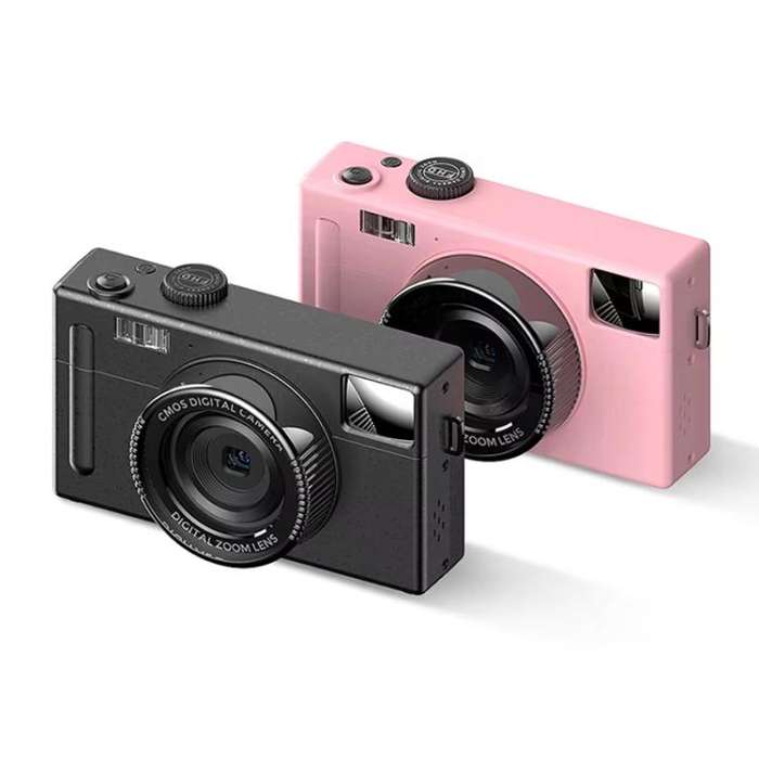 AMKOV CD-R1 24MP HD Pixel Shooting Student Camera 1080P Video Recording CCD Photo Video HD Camera...