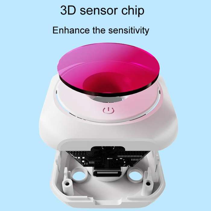 Portable Anti-Spying Infrared Detector Hotel Anti-Snooping Inspector(White)