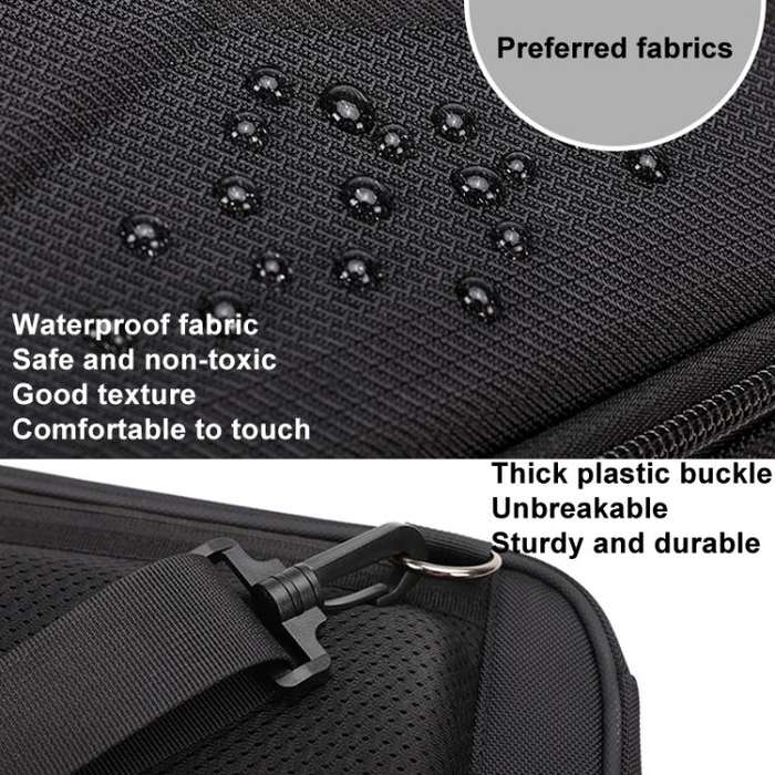 For DJI Neo BKANO NE-016 Storage Hard Shell Case Chest Bag(Black)