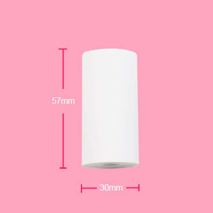 3pcs /Box Children Printing Camera Photo Paper Photo Thermal Paper Photographs Camera Film(White)