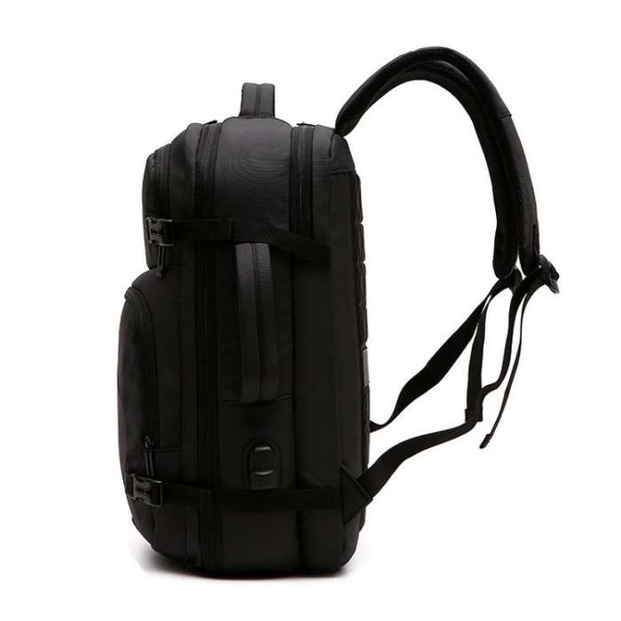 For DJI Air 3  BKANO A3-005 Large Capacity Shoulder Bag Organizer Backpack(Black)