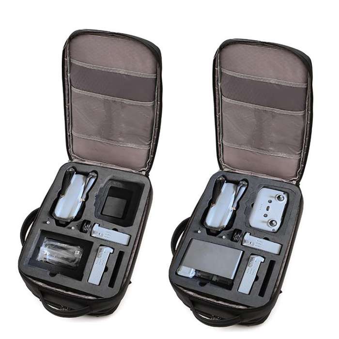 For DJI Air 3  BKANO A3-005 Large Capacity Shoulder Bag Organizer Backpack(Black)