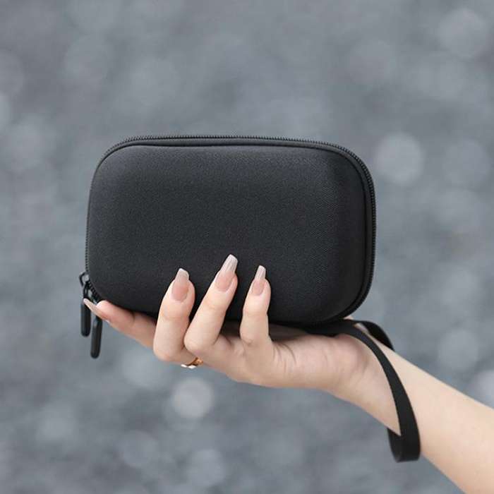 For Insta360 Ace / Ace Pro / Ace Pro 2 BKANO AC-001 Organizer Hard-shell Clutch Bag(Black)