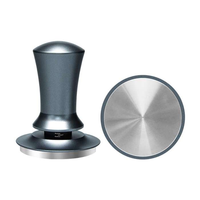 Scale Horizontal Constant Pressure Coffee Grinder Stretching Powder Press Hammer, Style: Silver B...