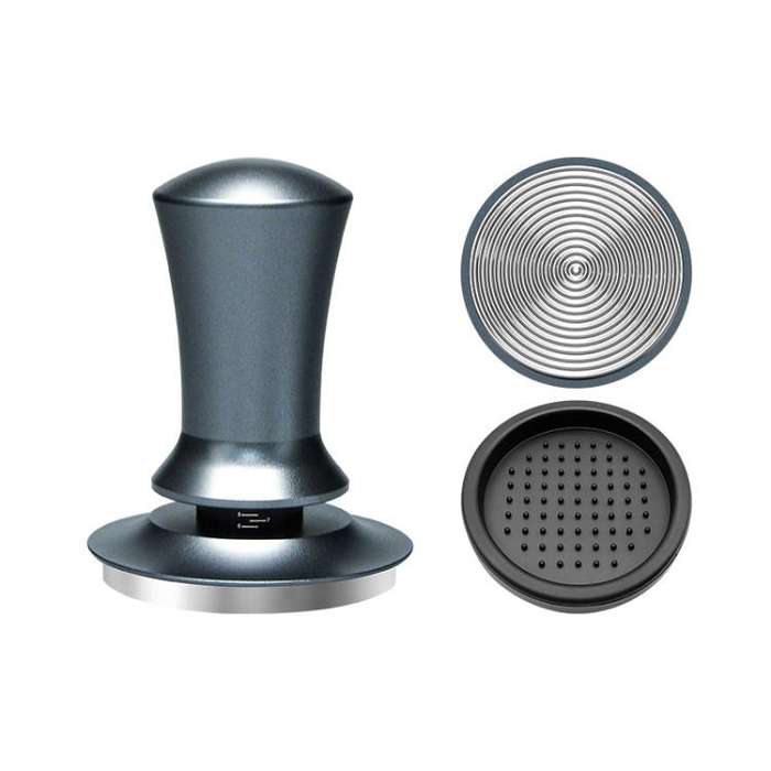 Scale Horizontal Constant Pressure Coffee Grinder Stretching Powder Press Hammer, Style: Silver B...