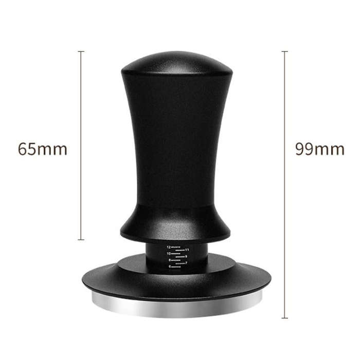 Scale Horizontal Constant Pressure Coffee Grinder Stretching Powder Press Hammer, Style: Black Th...
