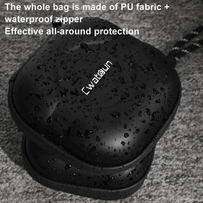 Cwatcun D164 Small Filter Organizer Camera Lens Digital Protection Bag(Black)