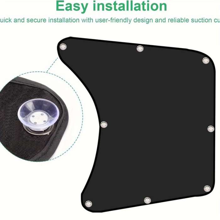 1pc Car Sun Protection Heat Insulation Sunshade Front Side Curtains