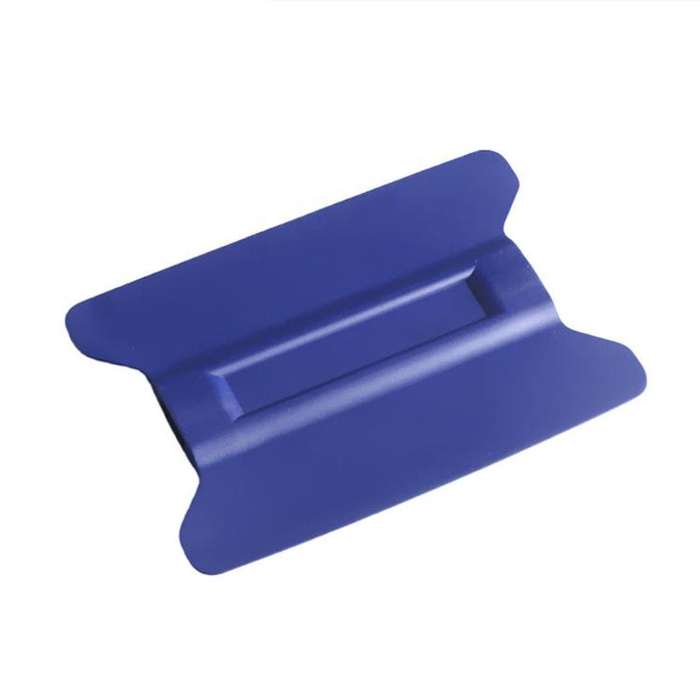 With Magnet Car Film Scraper Plastic Winged Scraper Tool(Blue)