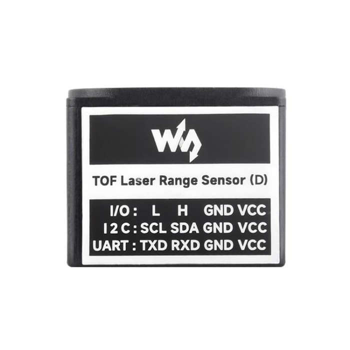 Waveshare TOF Time of Flight Laser Range Sensor, UART / I2C / IO Communication, Range: 50m