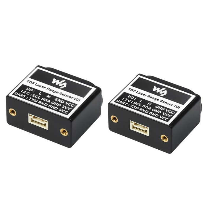 Waveshare TOF Time of Flight Laser Range Sensor, UART / I2C / IO Communication, Range: 25m
