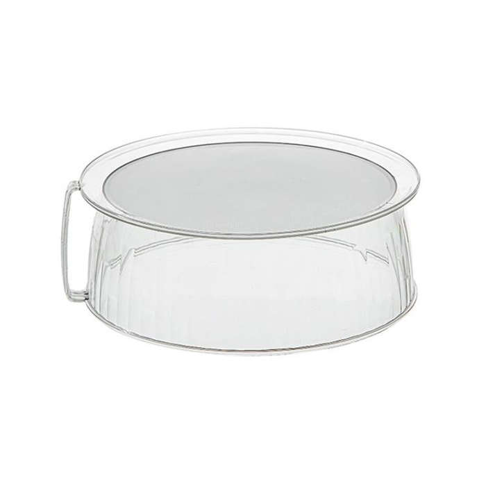 Microwave Food Heating Splashproof Cover Food Grade PC Household High Temperature Resistant Bowl ...