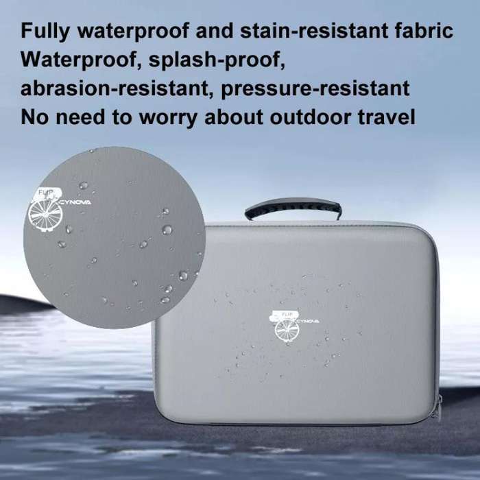 For DJI Flip CYNOVA FL-SNB-CY Drone Storage Bag Portable Handheld Bag, Style: RC2 Screen Control ...