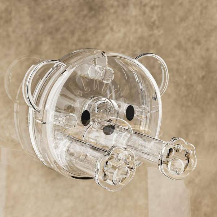 Suction Cup Plug Hook Hole-free Power Cord Wall Fixer Data Cable Storage Organizer(Transparent)