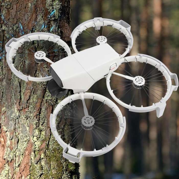 For DJI Flip Drone With Tripod Bumper Ring(Gray)