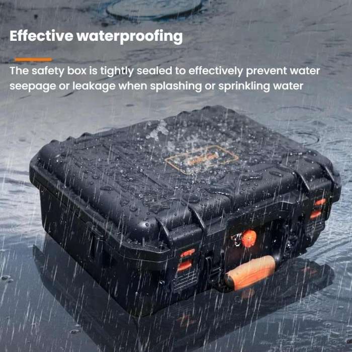 For DJI Flip Sunnylife AQX-19 Waterproof Storage Protective Suitcase Aerial Camera Smooth Flying ...