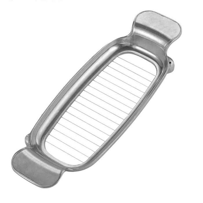 Aluminum Cheese Cutting Butter Cheese Slicer Foie Gras Egg Butter Divider Line Cutter(Polished)
