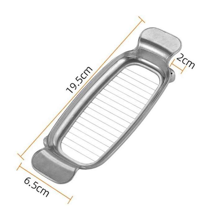 Aluminum Cheese Cutting Butter Cheese Slicer Foie Gras Egg Butter Divider Line Cutter(Polished)