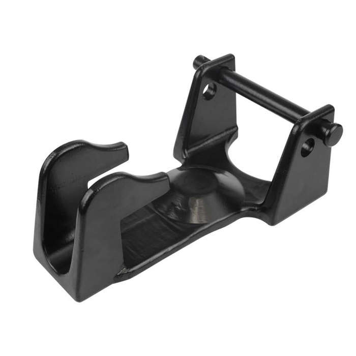 Coupler Gooseneck Hitch Trailer Lock For Heavy Trailer Transporter RV, Color: Black Without Lock