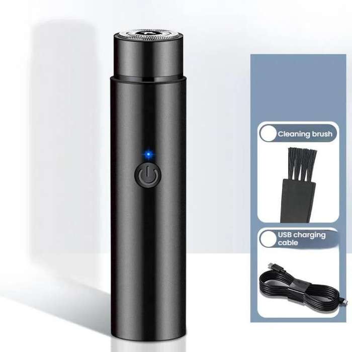 JILILAI 033 Electric Shaver Portable Mini Razor Car Electrical Shaver(Black)