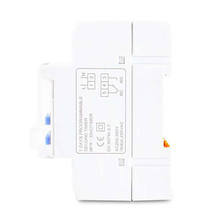 SINOTIMER TM919sA-1 110VAC 16A  1 Second Interval Programmable Digital Timer Switch 7 Days Auto O...