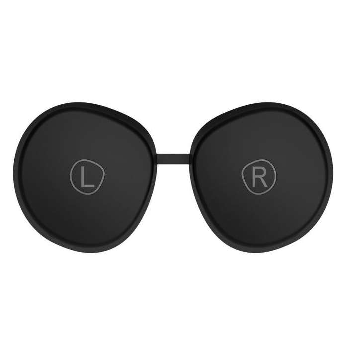 For Quest 3S / Quest 2 VR Lens TPU Protective Cover(Black)
