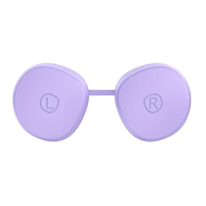 For Quest 3S / Quest 2 VR Lens TPU Protective Cover(Purple)