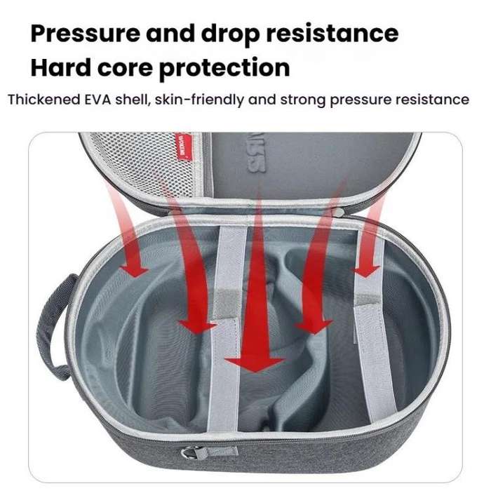 For PlayStation VR2 Portable Protective Storage Bag, Style: Handbag Dark Gray