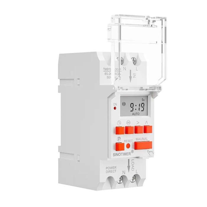 SINOTIMER  TM919TK-16A 85-265VAC Astronomical Time Switch For Automatic Calculation Of Sunrise An...