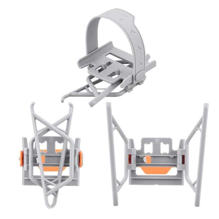 For DJI Mini 4 Pro BRDRC Booster Landing Gear Folding Strap Kickstand(Orange)