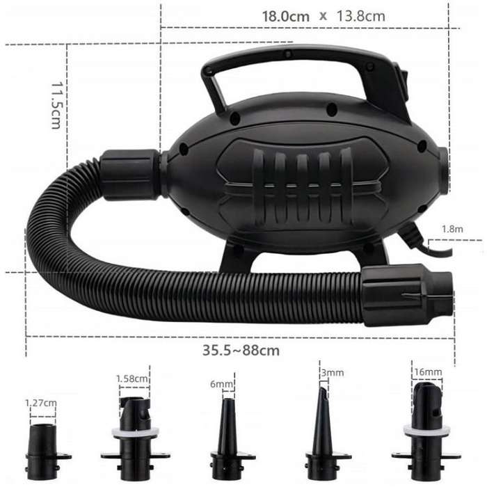 GLD-602 600W Home Brushed Mat High Power AC Electrical Inflatable Pump EU Plug
