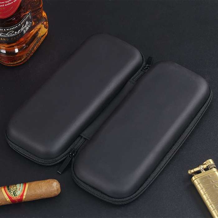 Small EVA Cigar Carrying Case Large Capacity Cigar Organizer