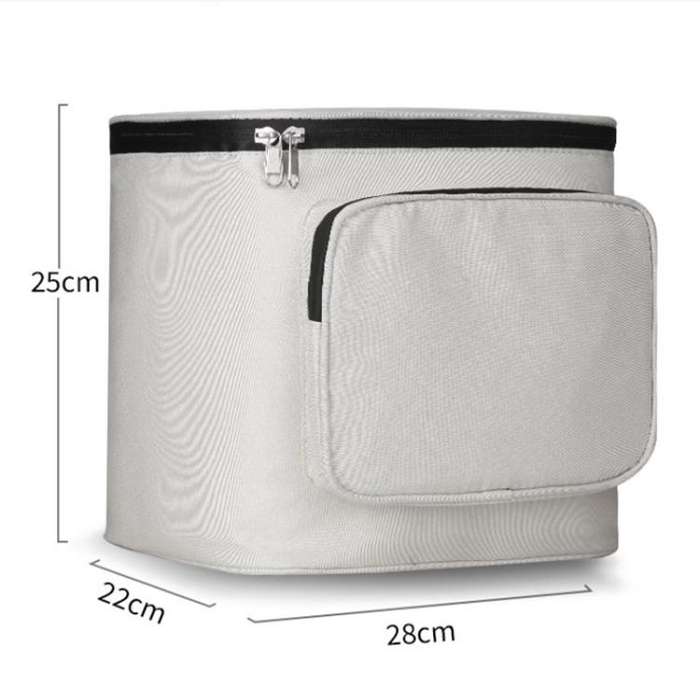 Electrical Motorcycle Waterproof Rear Backrest Hanging Bag Large Capacity Helmet Storage Bag(Black)