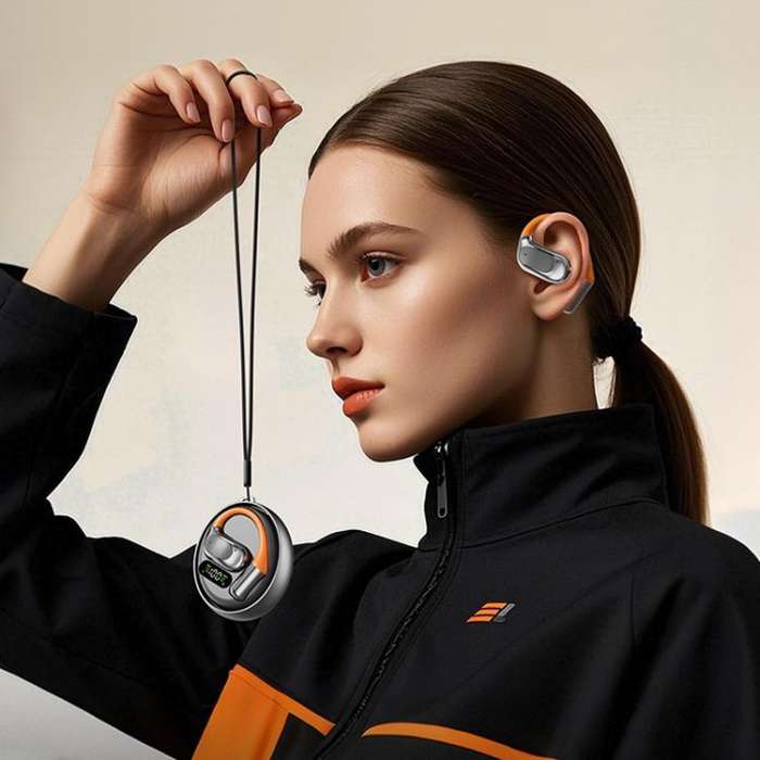 M113 AI Translation Bluetooth Headset Ear-hook Real Time Translation Earbuds 144 Voice Translator...