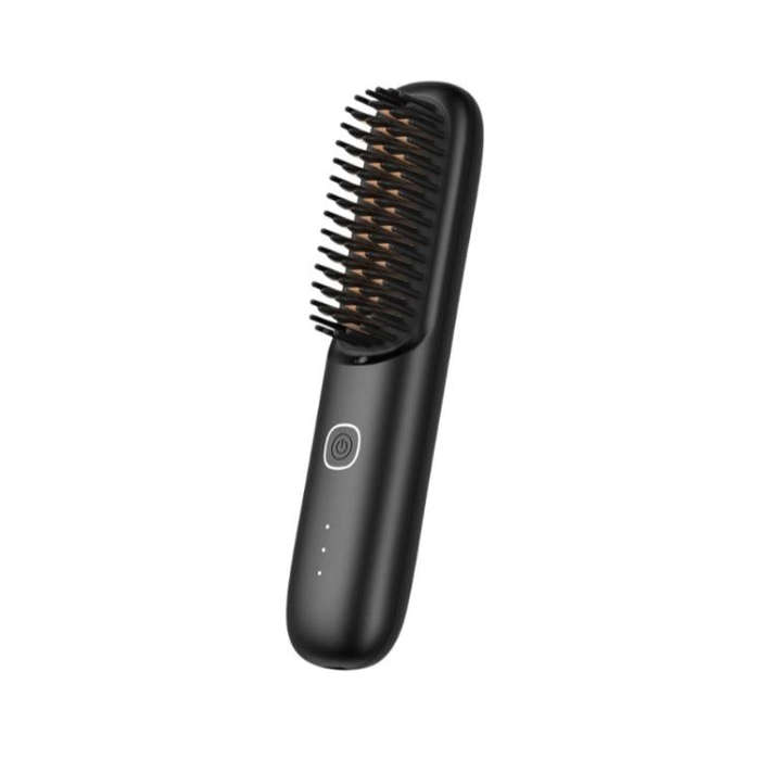 Negative Ion Hair Care Wireless Hair Straightener Portable Straight and Curly Hair Straightener(B...