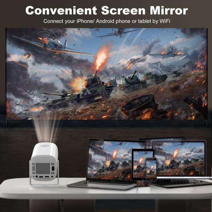 P30 Game Projector Android 11 System With Wireless Gaming Controller 720P Home Theater(US Plug)