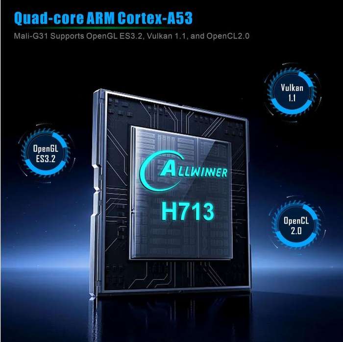 HY320 Game Projector Android 11 System With Wireless Gaming Controller 720P Home Theater(AU Plug)