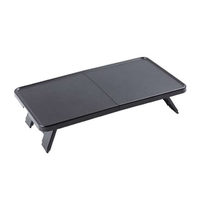 For Tesla Model Y / 3 Car Front Center Control Plate Folding Tray Table(Black)